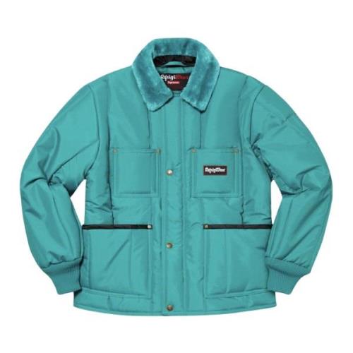 Beperkte oplage Geïsoleerde Iron-tuff jas Supreme , Green , Heren