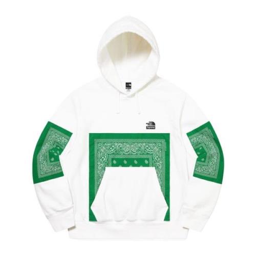 Beperkte oplage Bandana hoodie wit Supreme , White , Heren