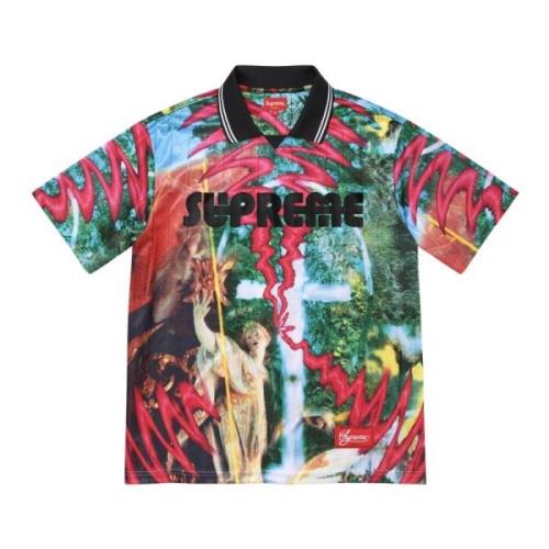 Beperkte Editie Yokoo Voetbalshirt Rood Supreme , Multicolor , Heren