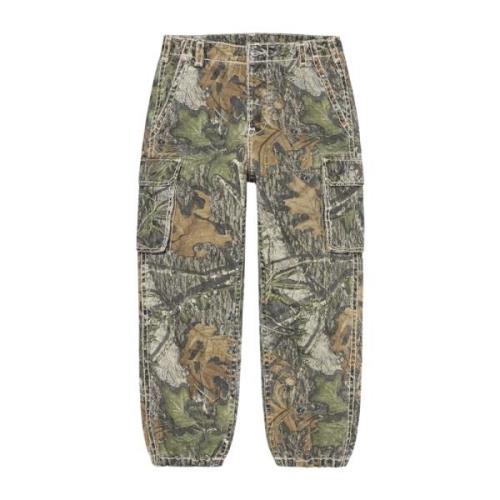 Beperkte oplage Denim Cargo Pant Mossy Oak Camo Supreme , Multicolor ,...