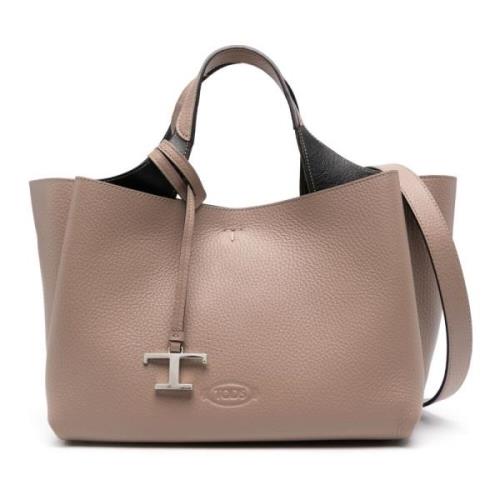 Mini Leren Tas Tod's , Brown , Dames