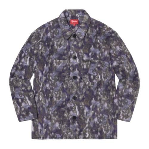 Paarse Paisley Fleece Shirt Limited Edition Supreme , Multicolor , Her...