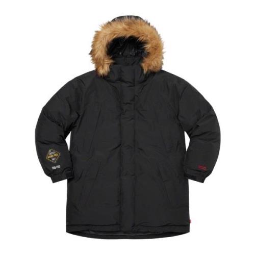 Limited Edition Gore-Tex Dons Parka Zwart Supreme , Black , Heren