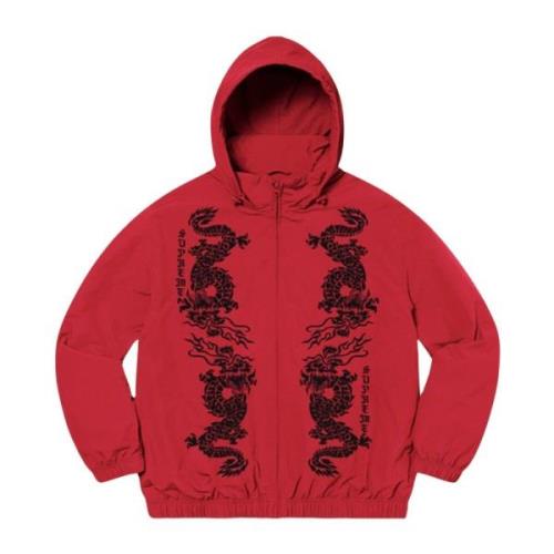 Rode Limited Edition Draken Track Jacket Supreme , Red , Heren