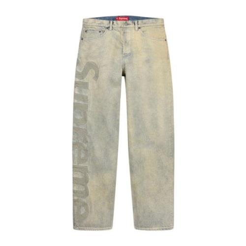 Klassieke Logo Jeans Vies Supreme , Green , Heren