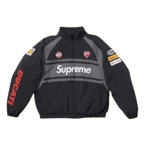 Beperkte oplage Track Jacket Zwart Supreme , Black , Heren