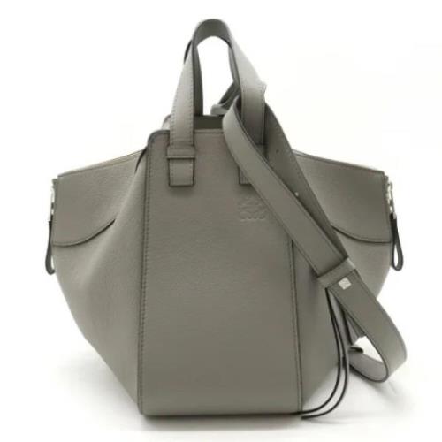 Pre-owned Fabric handbags Loewe Pre-owned , Gray , Dames