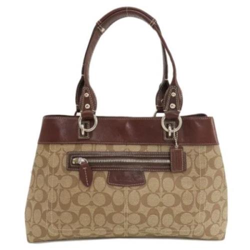 Pre-owned Plastic totes Coach Pre-owned , Brown , Dames