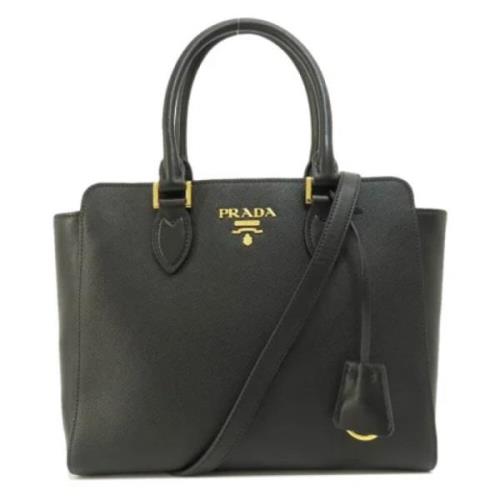 Pre-owned Plastic handbags Prada Vintage , Black , Dames