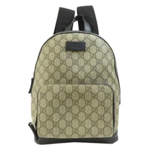 Pre-owned Fabric gucci-bags Gucci Vintage , Beige , Dames