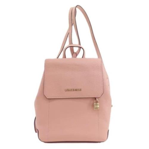 Pre-owned Leather backpacks Michael Kors Pre-owned , Pink , Dames