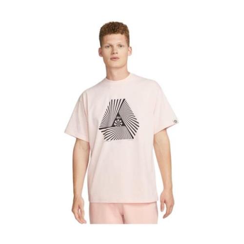 NRG Tee voor Actieve Levensstijl Nike , Pink , Heren