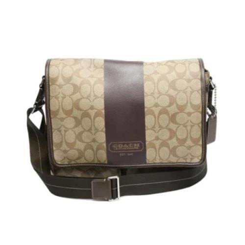 Pre-owned Fabric shoulder-bags Coach Pre-owned , Brown , Dames