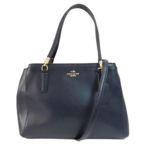 Pre-owned Plastic totes Coach Pre-owned , Blue , Dames