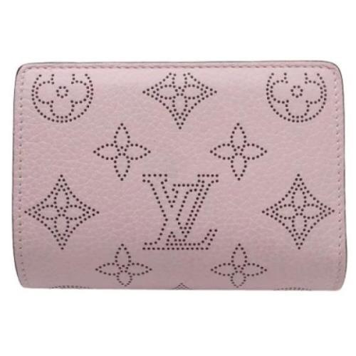 Pre-owned Fabric wallets Louis Vuitton Vintage , Pink , Dames