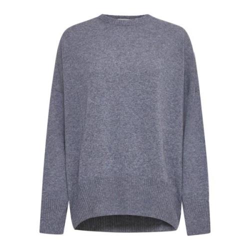 Grijze Sweater Avis Semicouture , Gray , Dames