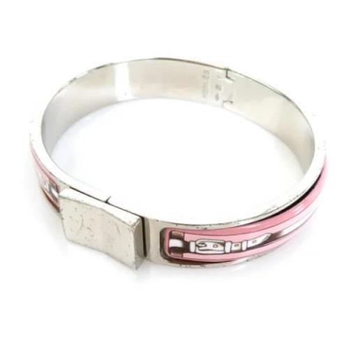 Pre-owned Metal hermes-jewelry Hermès Vintage , Pink , Dames