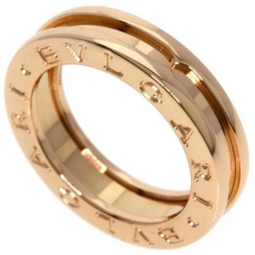 Pre-owned Rose Gold rings Bvlgari Vintage , Pink , Dames