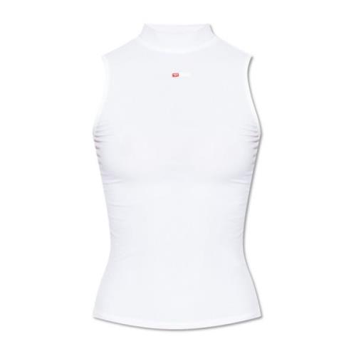 Top T-Mokky-Sl-Microdiv Diesel , White , Dames