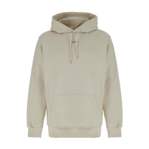 Beige Hoodie met Voorzak Drole de Monsieur , Beige , Heren