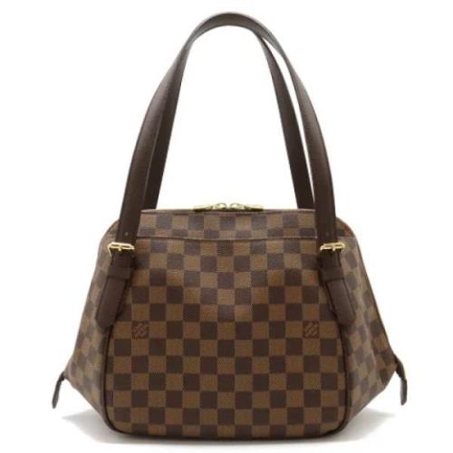 Pre-owned Canvas louis-vuitton-bags Louis Vuitton Vintage , Brown , Da...