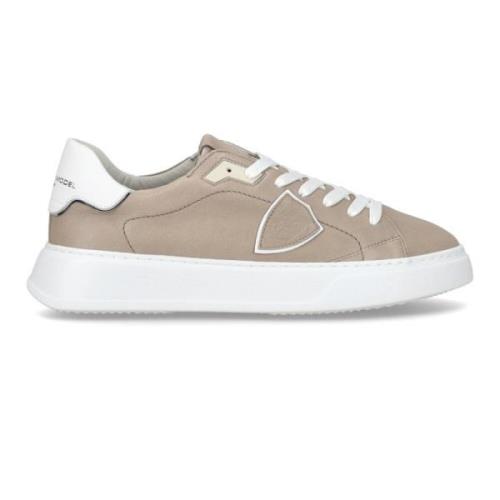 Urban Chic Nubuck Sneakers Grijs Philippe Model , Gray , Heren