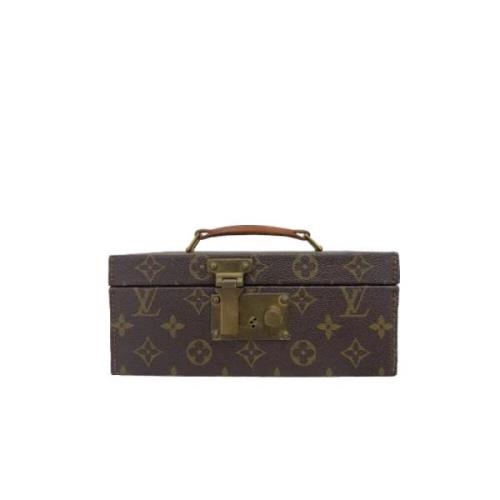 Pre-owned Canvas louis-vuitton-bags Louis Vuitton Vintage , Brown , Da...