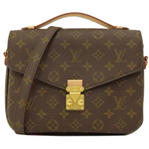 Pre-owned Canvas louis-vuitton-bags Louis Vuitton Vintage , Brown , Da...