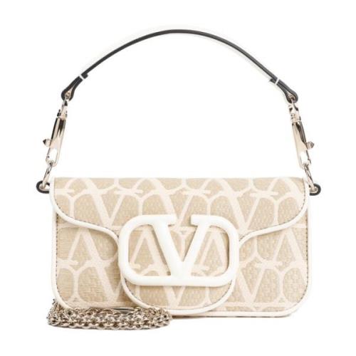 Locò Kleine Schoudertas Valentino Garavani , Beige , Dames