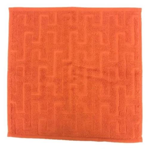 Pre-owned Cotton scarves Hermès Vintage , Orange , Unisex