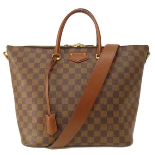 Pre-owned Canvas louis-vuitton-bags Louis Vuitton Vintage , Brown , Da...