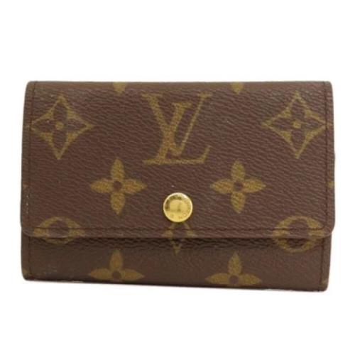 Pre-owned Canvas key-holders Louis Vuitton Vintage , Brown , Dames