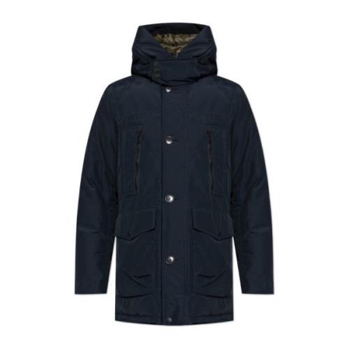 Capuchonjas Woolrich , Blue , Heren