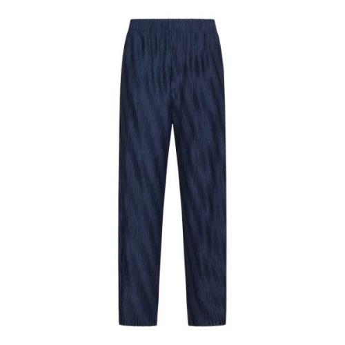 Stijlvolle Herenbroek Giorgio Armani , Blue , Dames