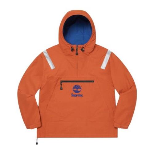 Reflecterende Taping Anorak Roest Supreme , Orange , Unisex