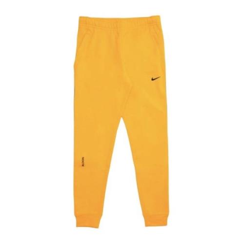 Beperkte Editie Nocta Fleece Broek Geel Nike , Yellow , Heren