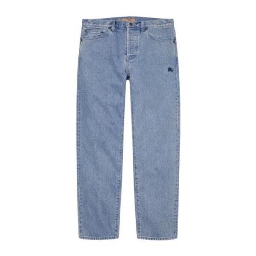 Blauwe Regular Jean Limited Edition Supreme , Blue , Heren