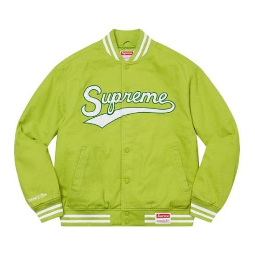 Groene Twill Varsity Jack Beperkte Oplage Supreme , Green , Heren