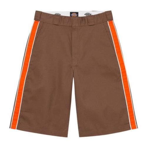 Beperkte oplage Werkshort Bruin Streep Supreme , Brown , Heren