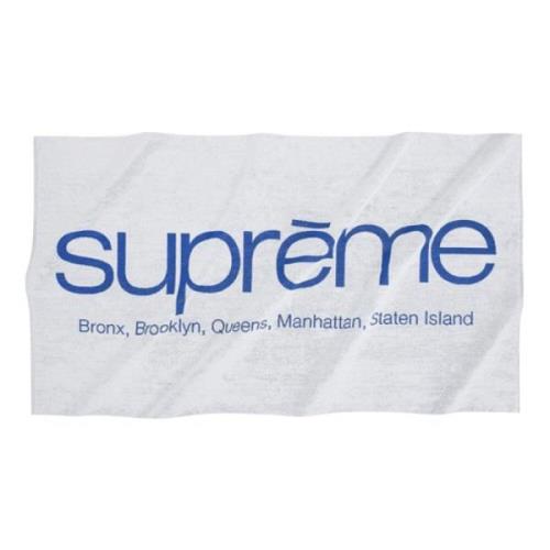 Limited Edition Five Boroughs Handdoek Wit Supreme , White , Unisex