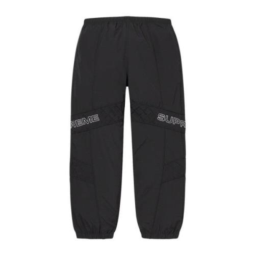 Beperkte oplage Jacquard Panel Track Pant Supreme , Black , Heren