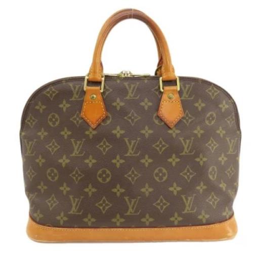 Pre-owned Canvas louis-vuitton-bags Louis Vuitton Vintage , Brown , Da...