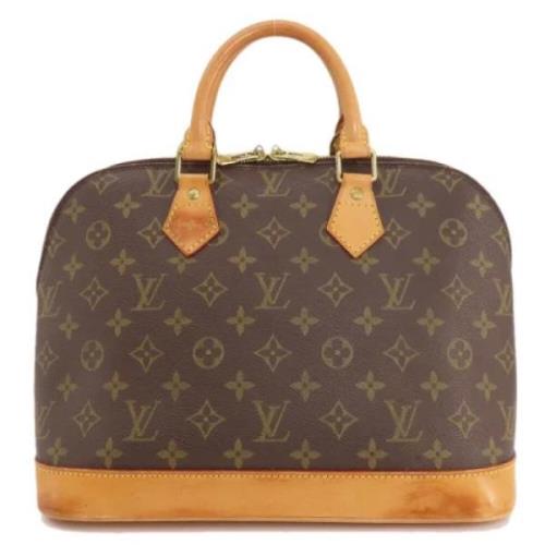 Pre-owned Canvas louis-vuitton-bags Louis Vuitton Vintage , Brown , Da...