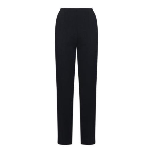 Stijlvolle Herenbroek Giorgio Armani , Black , Dames