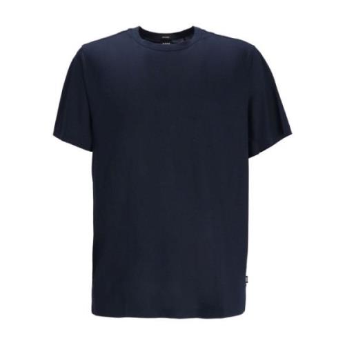 Blauwe T-shirts en Polos Collectie Hugo Boss , Blue , Heren