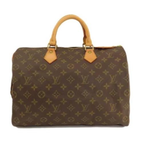 Pre-owned Fabric louis-vuitton-bags Louis Vuitton Vintage , Brown , Da...