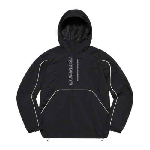 Beperkte oplage Waterbestendige Half Zip Pullover Supreme , Black , He...