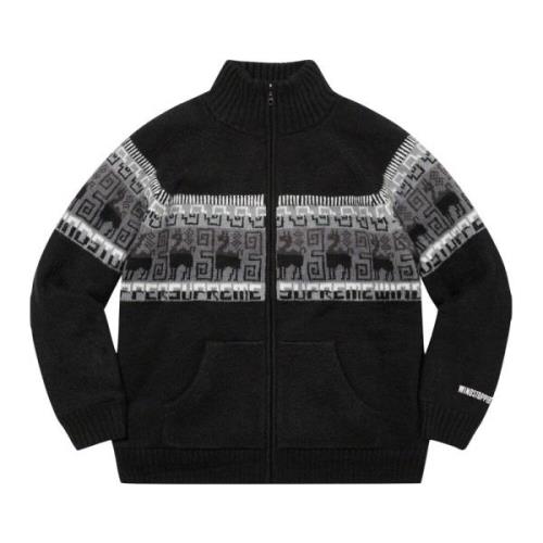 Beperkte oplage Windstopper Zip Up Sweater Supreme , Black , Heren