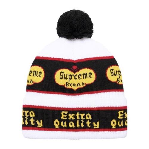 Witte Extra Kwaliteit Beanie Limited Edition Supreme , Multicolor , Un...