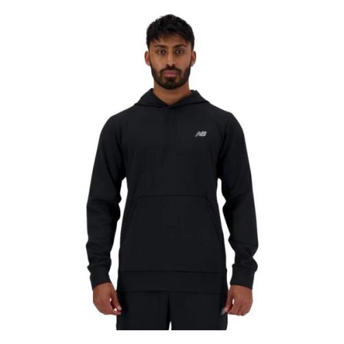 Zwarte hoodie met sneldrogende technologie New Balance , Black , Heren